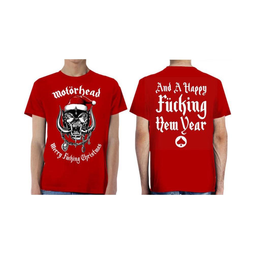 Motorhead Unisex T-Shirt Christmas 2017 S