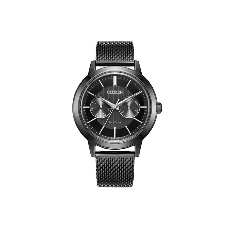 Citizen Eco-Drive Series Quartz Movement Stainless Steel Watch 41mm Black Dial Men watches BU4034-82E Official Supply | Five-Year Warranty