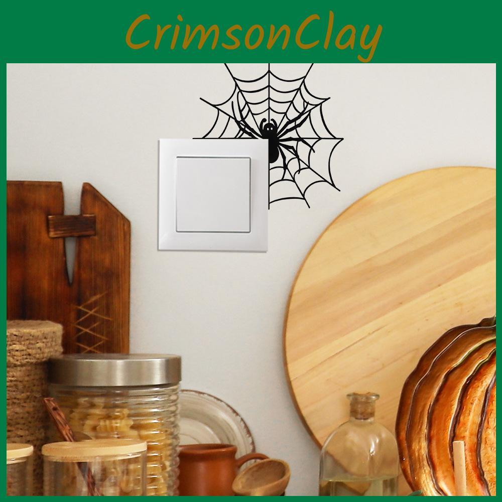 Halloween Spider Pvc Wall Decal Art Sticker For Home Office And Decoration Room