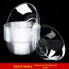 Durable Clear Disposable Plastic Bowl for Dessert, Soup, or Hot Pot