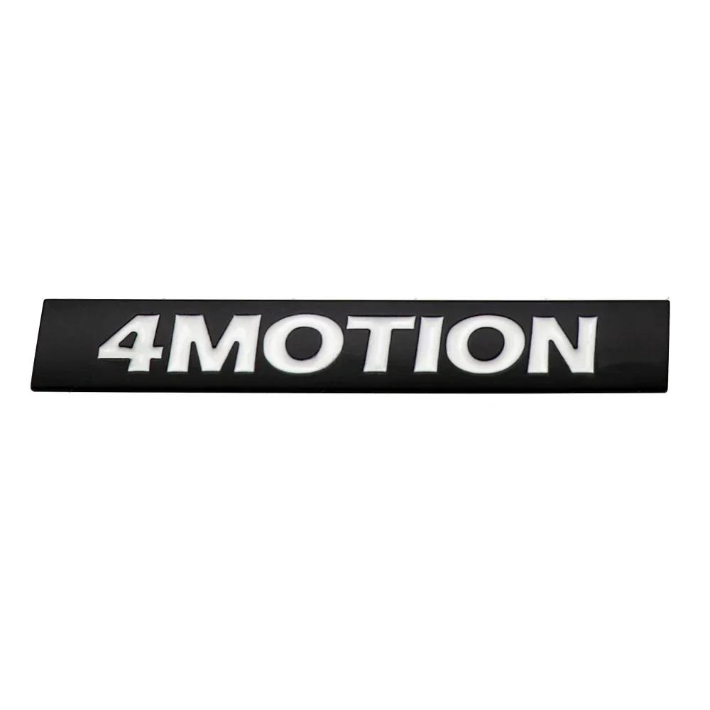 3D Metal 4MOTION Car Rear Boot Trunk Emblem Badge Sticker for Volkswagen VW Sharan Golf Passat Jetta Touareg Tiguan Polo Bora
