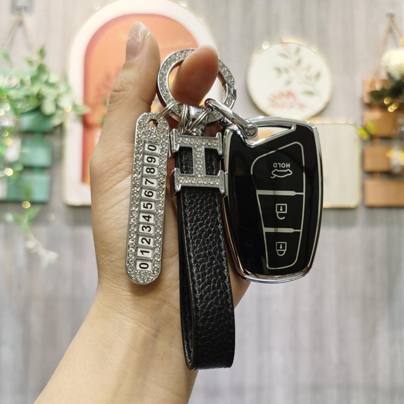 Universal Key Case for 2021 Ix35, Festa, Elantra (7th Gen), Ix25, Mistra - Unisex