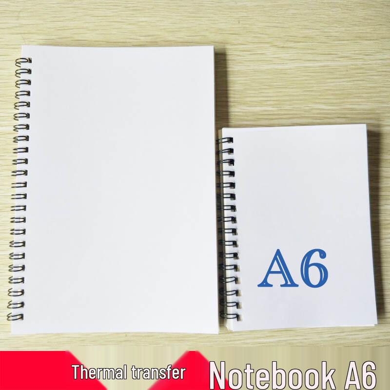 YOYO A5 Sublimation Notebook with Heat Transfer Coil - Double-Sided Blank Cardstock
