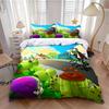 Plants Vs Zombies Duvet Cover Pillowcase Bedding Set Adult Boy Girl Bedroom Decoration Children Gift Single Double Large Size