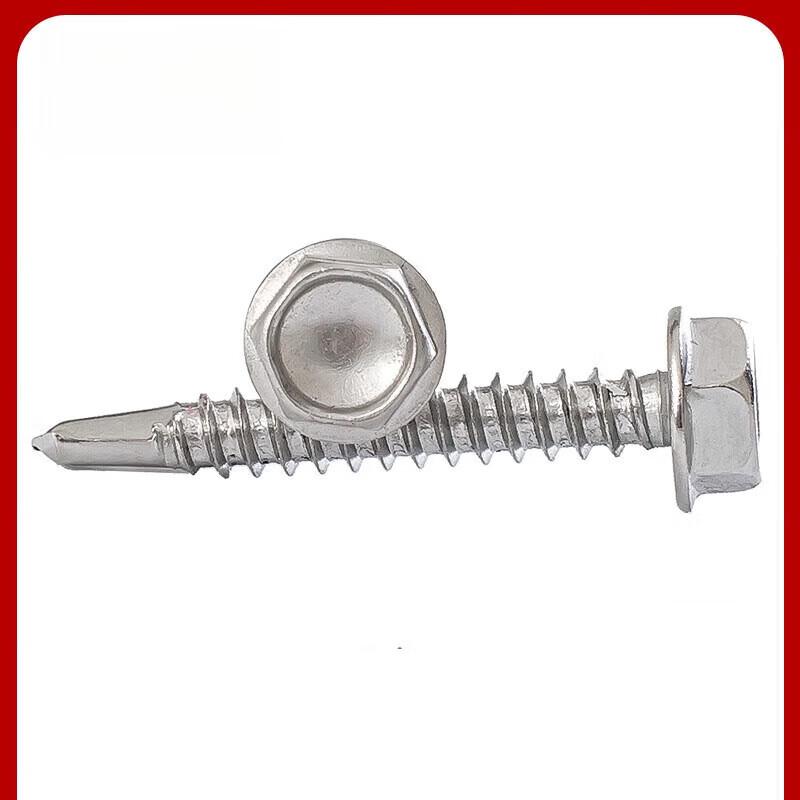 410 Stainless Steel External Hex Self-Drilling Screws