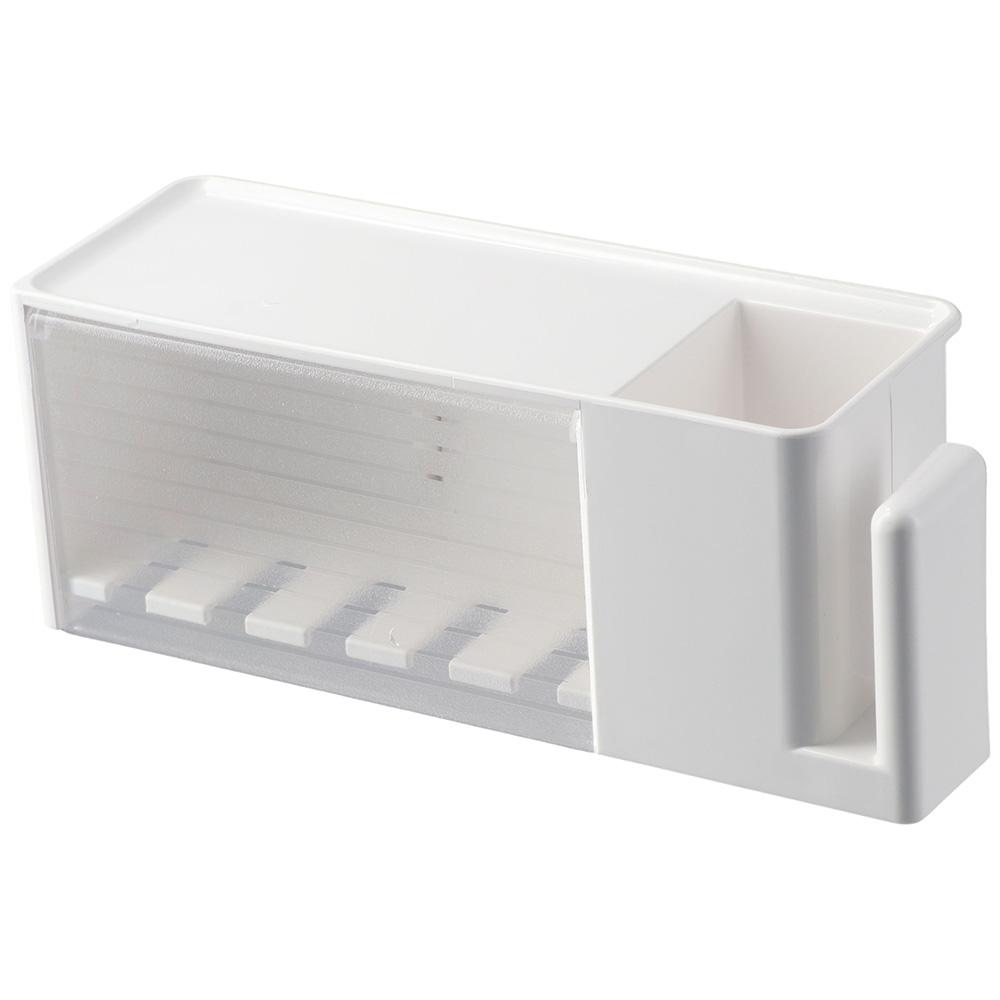 Wall Mounted Toothbrush Holder Self Adhesive Toothbrush Hanger Practical Toothbrush Rack  Shower