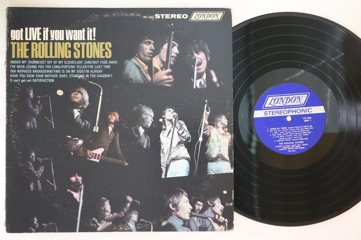 

LP Record ROLLING STONES - Got Live If You Want It! PS493 LONDON 1966 US Rock Used