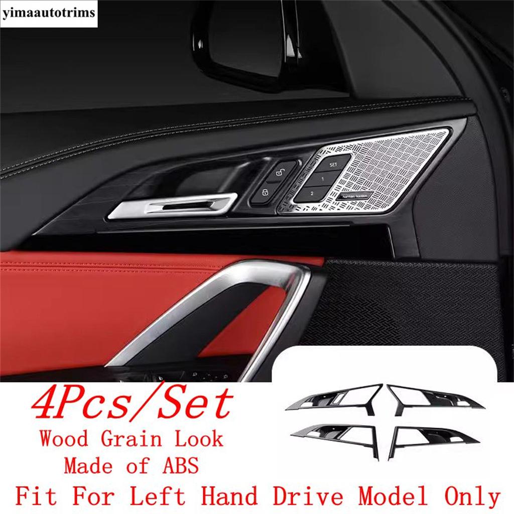 Window Lift / Handle Bowl / Water Cup / Rear Box AC Outlet Cover Trim Accessories For BMW X1 iX1 U11 X2 iX2 U10  2024 2025