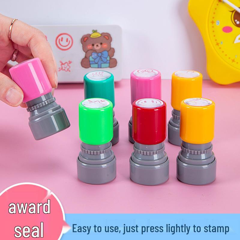 Toddler Reward Stamps: Cute Cartoon Designs for Kindergarten Praise