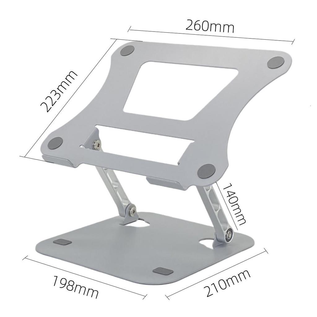 Aluminum Alloy Folding Laptop Stand for Office and Gaming