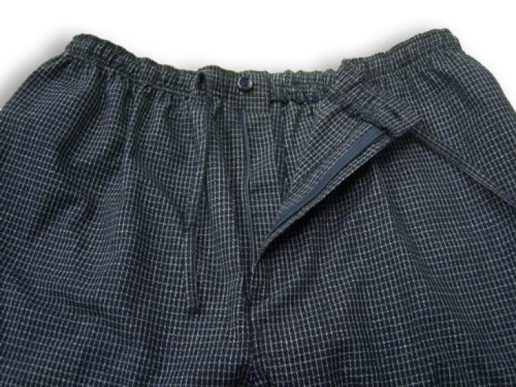 Watanosato Kurume Bunjinori Samue Made In Perfect As a Restaurant Celebration Day Respect for the Aged Day or 60th Birthday Gift Navy (Work Clothes),