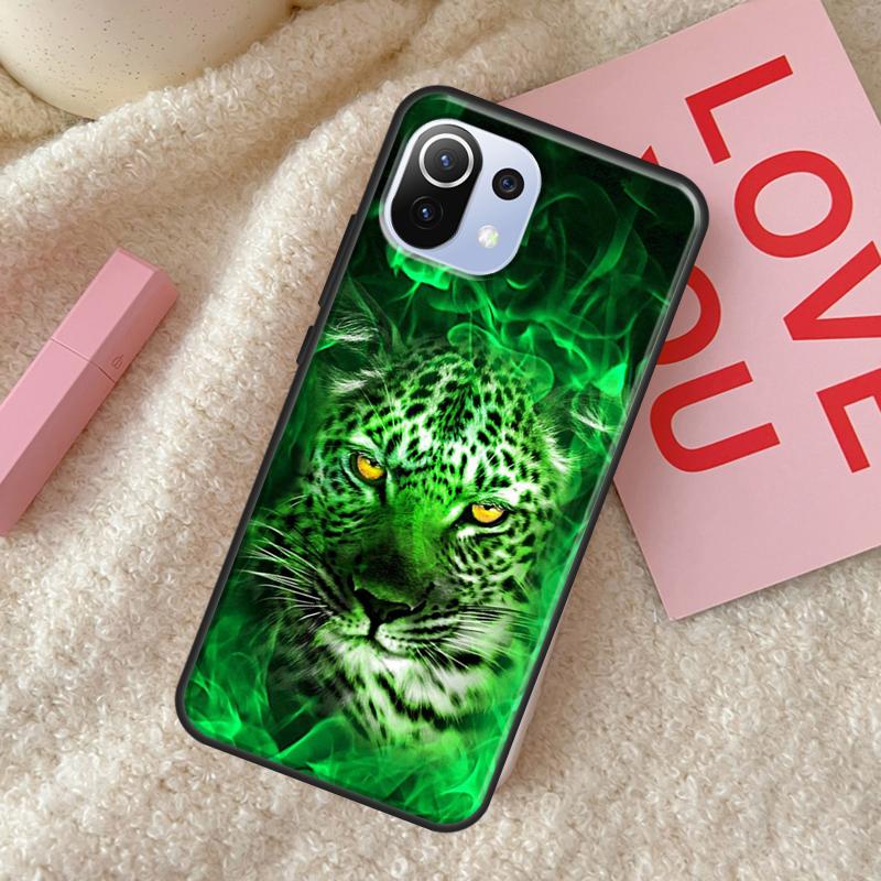 King of jungle Lion Case For POCO X5 X3 X4 F5 Pro F3 F4 GT C40 M5s Phone Cover For Xiaomi 13 11T 12T Pro 12 Lite
