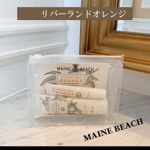 MAINE BEACH Essential Duo Pack Hand Cream & Lip Balm Set, Gift Wrapping, Mother's Day Set with Carnation (Riverland Orange/Mother's Day Set) from an A