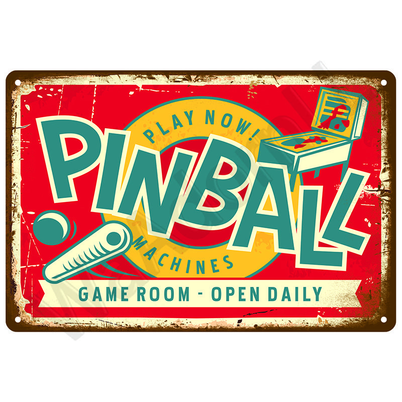 Retro Wandkunst Wandbild Außenhaus Badezimmer Heimzimmer Dekorationen Dekor Vintage Metallschilder Teller Blechschild Poster Man Cave Bar