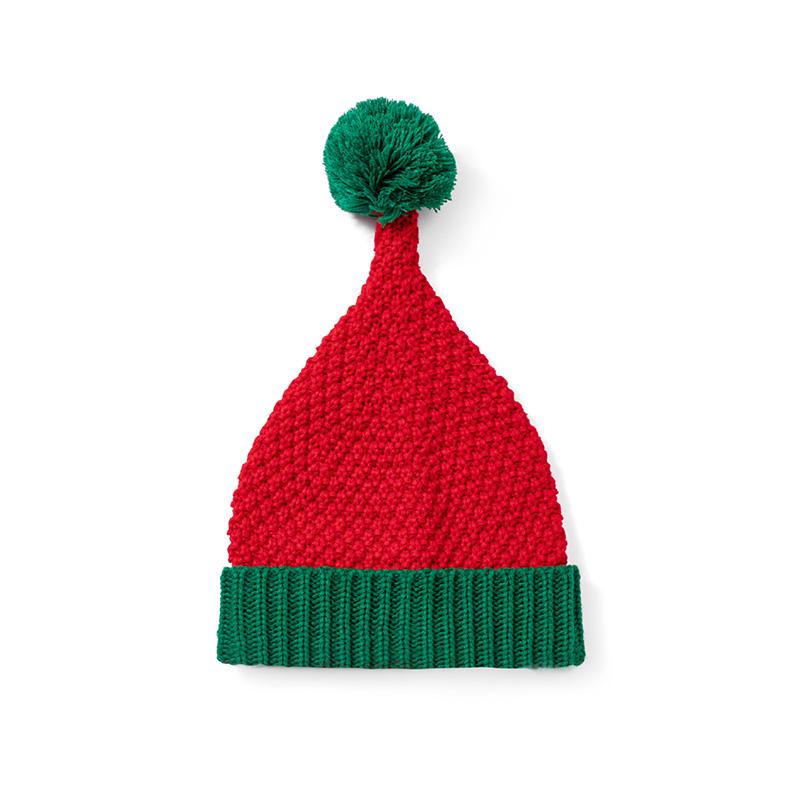 Bonnet tricoté de Noël mignon pompon adulte enfants bonnet doux chapeau de Père Noël fête du Nouvel An enfants cadeau Navidad chapeaux décoration de Noël 2024