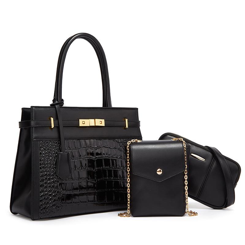 

Trendy And Fashionable Women S Bags, One Shoulder Crossbody, Child And Mother Bags. чорний
