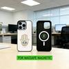 H-Hamsa H-Hand-D  Phone Case For iPhone17,16,15,14,13,12,11 Plus,Pro Magnetic with Magsafe Wireless Charging