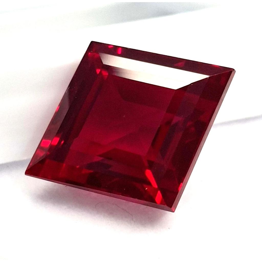 Certified Natural Mozambique Red Ruby Fancy Cut 11-13 Ct Beautiful Gemstone