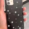 Snowflake Bow Phone Case for iPhone 15/14 Pro Max, 13, 12, 11 Pro, XR/XS/8 Plus