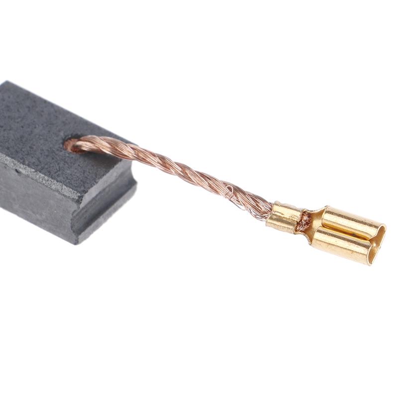 10Pcs Graphite Copper Motor Carbon Brushes Kit For Angle Grinder 6*8.5*13.5Mm