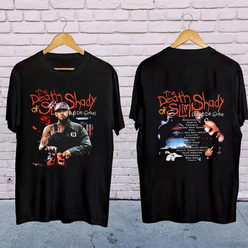 

Футболка Eminem Rap Unisex S-3XL, Футболка Slim Shady, Подарок для фаната, Футболка в стиле хип-хоп. 4XL