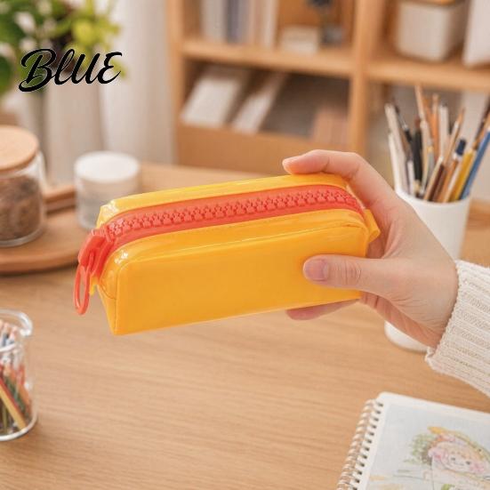Astuccio Portapenne alla Moda Custodia per Cancelleria Borsa in PVC ad Alta Capacità