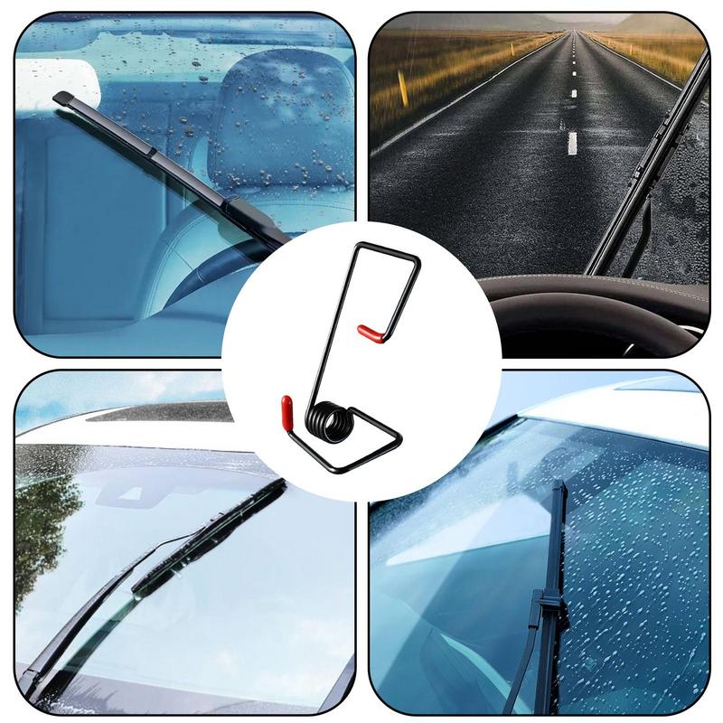 Car Wipers Spring Booster Windshield Wiper Booster Wiper Arm Enhance Wiper Performance High Visibility Car Windshield Wipers For