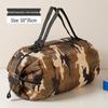 Large-Capacity Foldable Waterproof Shopping Bag with Zipper and Creative Print - Eco-Friendly Tote for Supermarket Storage