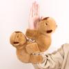 Adorabile Capibara Animale Schiaffo Snap Avvolgente Braccialetto Da Polso Peluche Animale Ripieno Kawaii Capibara Anello Da Mano Braccialetto Bambino Giocattoli Divertenti
