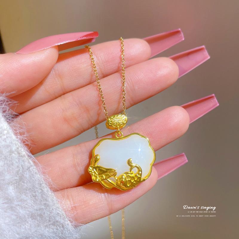 

Женское ожерелье Lucky Koi Micro ожерелье женская сетка красная цепочка на ключицы аксессуары