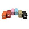 New With Lid Tinplate Box Durable Material With Buckle Rectangular Iron Box Rectangular Shape High Quality Iron Box Food Storage