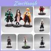 Zestaw figurek akcji Demon Slayer Kimetsu No Yaiba z Mitsuri Muichiro Tengen Kyojuro Obanai Kanao Sanemi Dekoracyjne Ozdoby Kolekcjonerskie