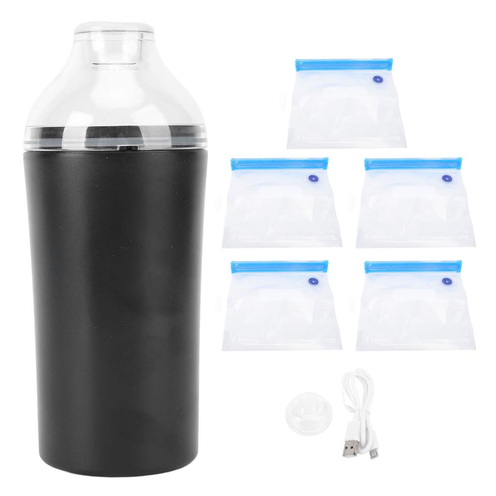 Vacuum Bag Pump 3Lmin 60kpa Mini Handheld Electric Sealed Pump Travel Portable for 3D Printing