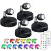 Wireless RGBW Spot Lights Indoor Decor,4 Pack Floor Uplighting Indoor