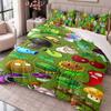 Plants Vs. Zombies 3Pcs Bedding Set Duvet Cover With Two Pillowcases For Bedroom Home Decoration