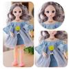 30cm Yitian Barbie Doll Set: BJD Doll with Music, Wedding Dress, and Outfit Changes