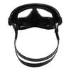 Diving Goggles Dual Use PC Silicone Antifog Waterproof Scuba Diving Mask for Adult Freediving Swim Black