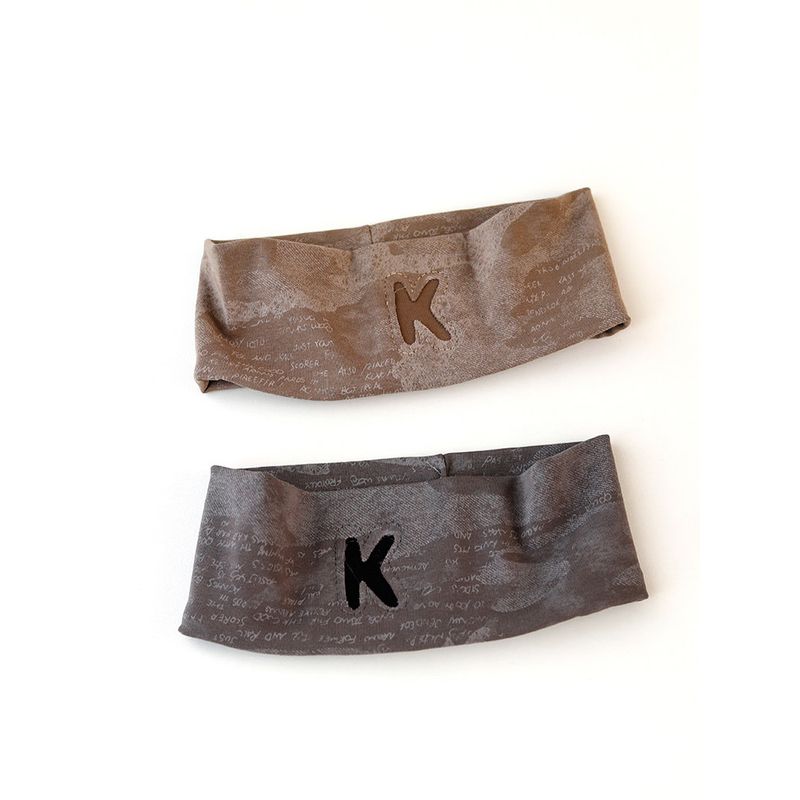 INS Letter Wide Brim Fashion Hair Band Sports Headwear