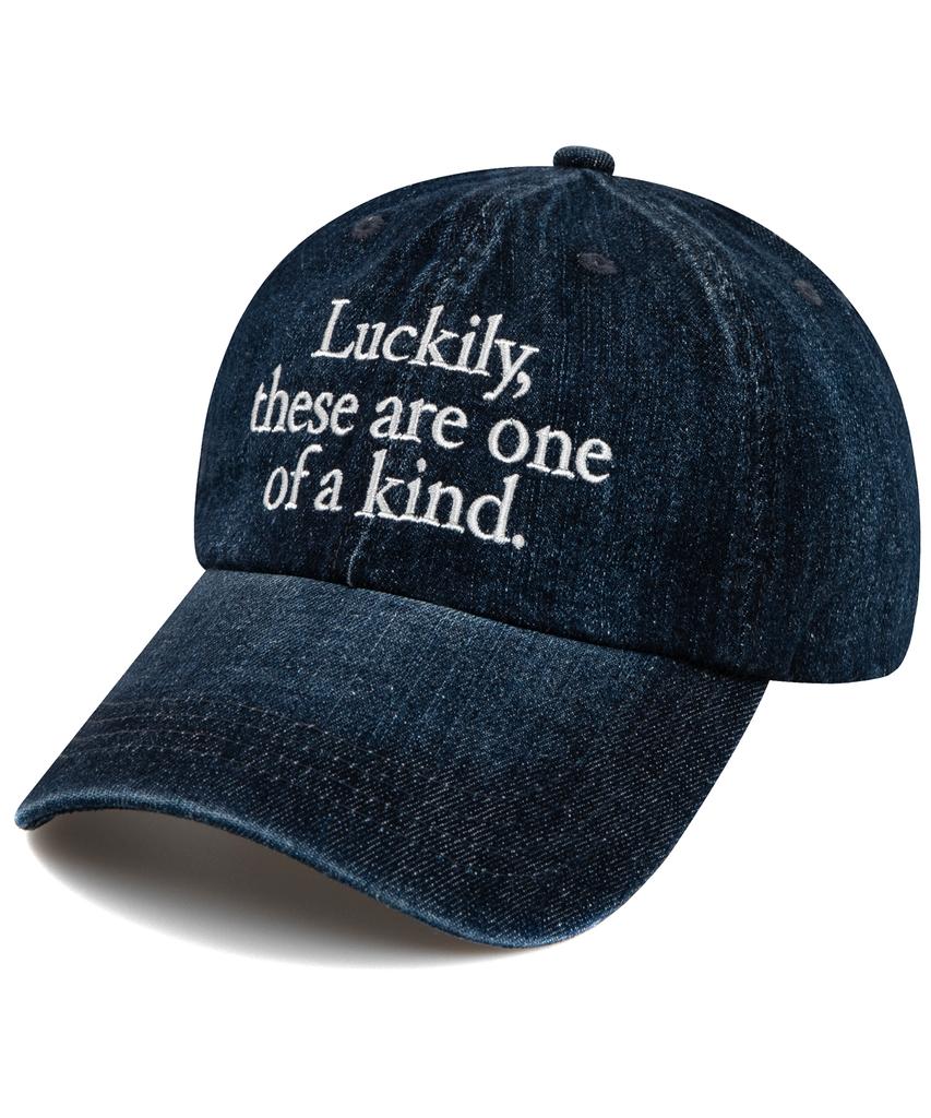 Wig Luckily Denim Ball Cap