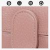 Solid-Color Mini Coin Storage Purse Leather Change Purse For Women Buckle Key Earphone Storage Bag For Outgoing Shopping