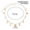 Ingemark Bohemian Imitation Pearl Starfish Conch Pendant Waist Chain for Women Summer Beach Sexy Bikini Body Chain Charm Jewelry