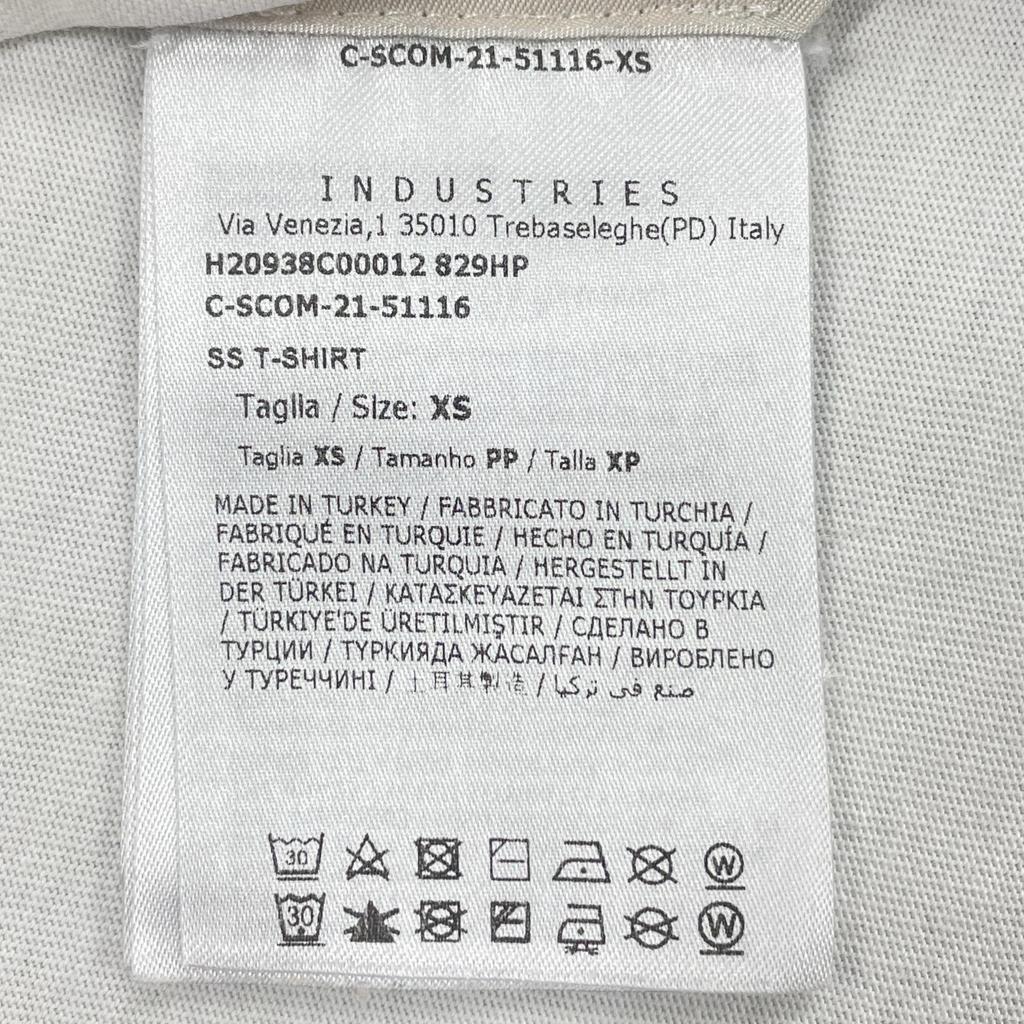 MONCLER Short-sleeved T-Shirt White Men's Size XS Model H20938C00012 829HP