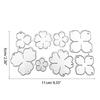 Blumenprägung Stanzformen Florale Stanzteile Schablone für Karten Hochzeitseinladungen DIY Scrapbooking Fotoalbum