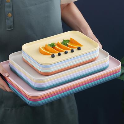 Multifunctioneel dienblad met grote capaciteit, kunststof, praktisch, voedselveilig opbergvak voor thuis