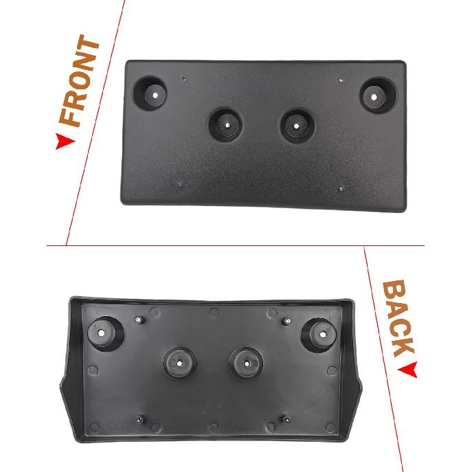 Front License Plate Frame for Chevy Equinox 2018 2019 2020 2021 Front Bumper License Plate Holder Mounting Bracket Replace # 23320630 GM1068190