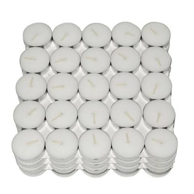 Tealight Candles Smokeless Tasteless White Tea Light Candles for Wedding Celebration 4 Hours Long Time Tea Light Candles