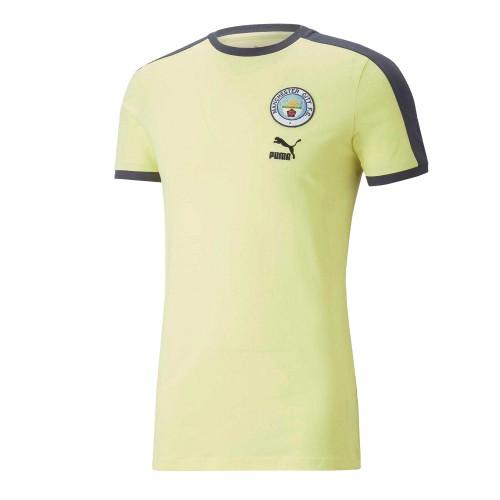 Puma Mens Ftblheritage T7 Manchester City FC T-Shirt