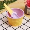 Ice Cream Bowl And Spoon Set Summer Essential Christmas Party Ice Cream Mold Bowl Spoon Kitchen Supplies Kitchen Tools