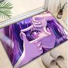 1PC Custom Name Purple Eyes Dream Theme Floor Mat Ideal for Living Room, Game Rooms, Office, Bedroom,Floor Mat Playful Design