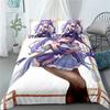 Touhou Project Remilia Scarlet Flplusre Beding Set 3D Printed Suitable for Bedrom Soft Duvet Cover Set With Pilowcases Home Textile